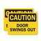 Signmission Door Swings Out, 10 in W x Rectangle, Aluminum OS-2PACK-CS-A-710-L-19151 - alternate 1